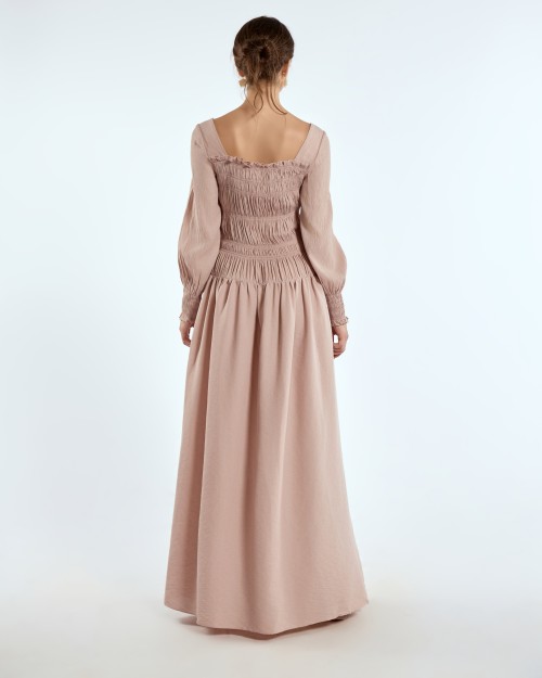 SIXDO Woven Flared Dress 2025